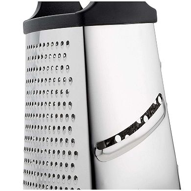 Stainless Steel Professional Cheese Grater Large Size 4 Sides