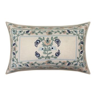 Sonoma Goods For Life® Bordered Floral Pillow