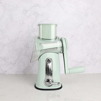 5 in1 Rotary Cheese Grater with Handle