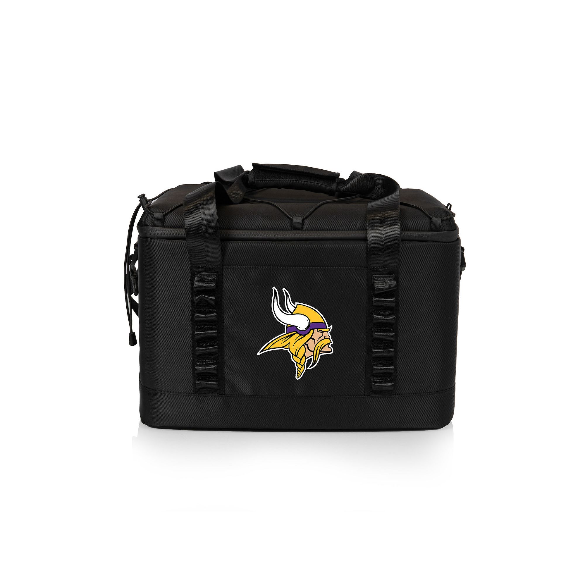 Picnic Time Minnesota Vikings Tarana 24 Can Superthick Cooler, Black