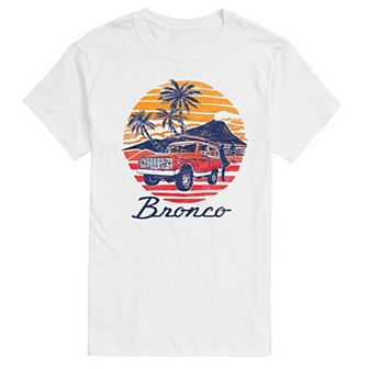 Men's Ford Bronco Sunset Vintage Graphic Tee