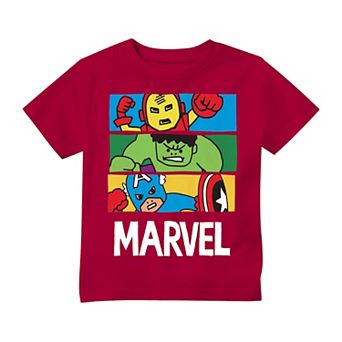 Baby & Toddler Boy Jumping Beans® Short Sleeve Marvel Graphic Tee