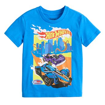 Baby & Toddler Boy Jumping Beans® Short Sleeve Hot Wheels Graphic Tee