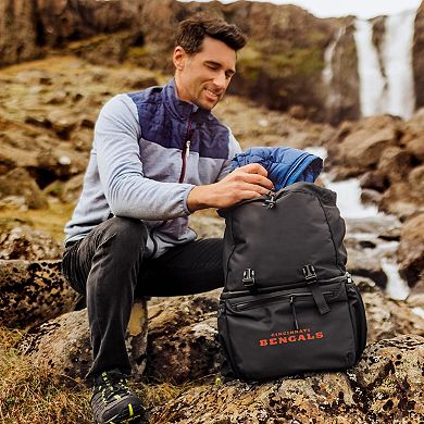 Picnic Time Cincinnati Bengals Tarana Backpack Cooler