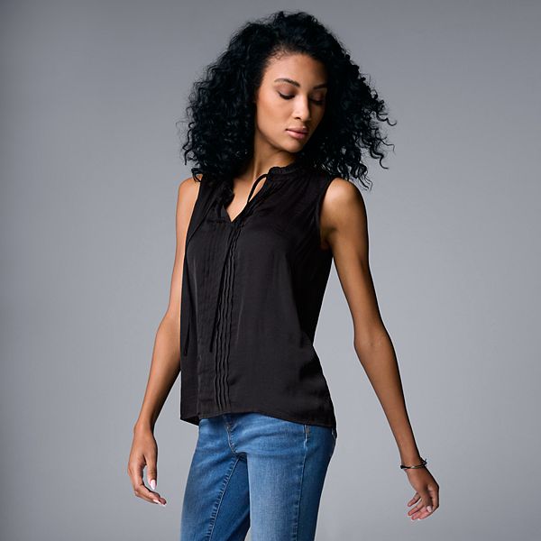 BUTTON UP TOP WITH DRAPED BACK PRINTED PRIMA VERA