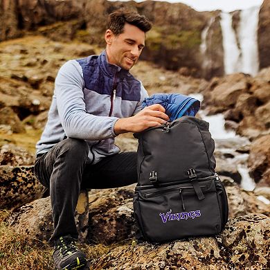 Picnic Time Minnesota Vikings Tarana Backpack Cooler