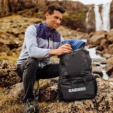 Picnic Time Las Vegas Raiders Tarana Backpack Cooler