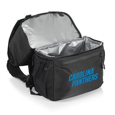 Picnic Time Carolina Panthers Tarana Backpack Cooler