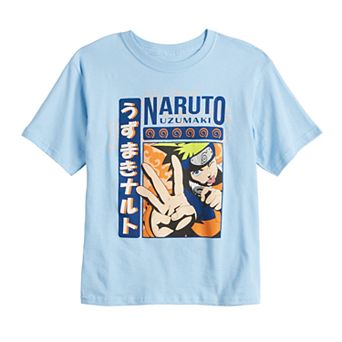 Boys 8-20 Naruto Three-Finger Nukite Crewneck Graphic Tee