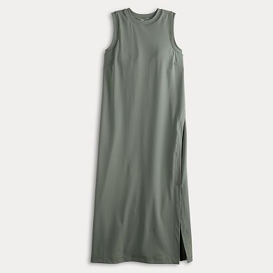 Women's FLX Affirmation High-Neck Sleeveless Midi Dress