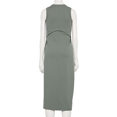 Women's FLX Affirmation High-Neck Sleeveless Midi Dress