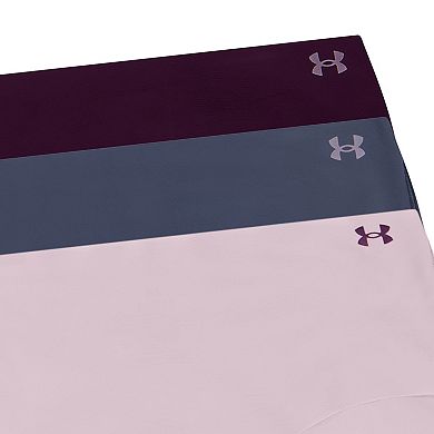 Women's Under Armour 3-pack Pure Stretch No-Show Hipster Panty