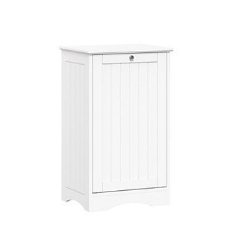 RiverRidge Home Ashland Tilt-Out Laundry Room Hamper Storage Cabinet