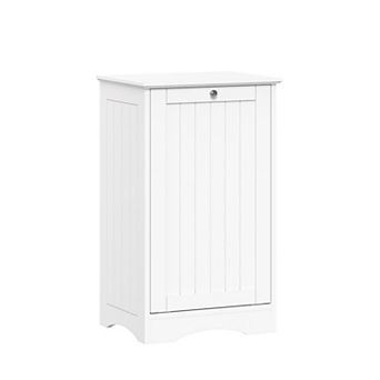 RiverRidge Home Ashland Tilt-Out Laundry Room Hamper Storage Cabinet