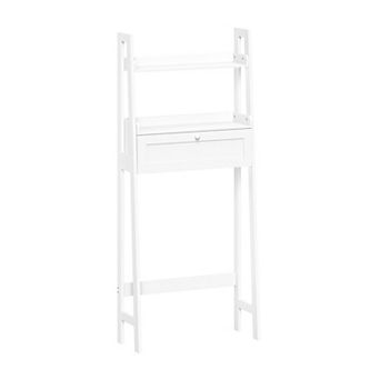 RiverRidge Home Amery Ladder Shelf Over-the-Toilet Storage Spacesaver Shelves