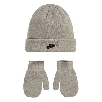 Toddler Nike Club Beanie & Mittens Set - 2T-4T