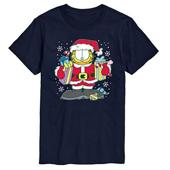Men's Garfield Santa Garfield Graphic Tee