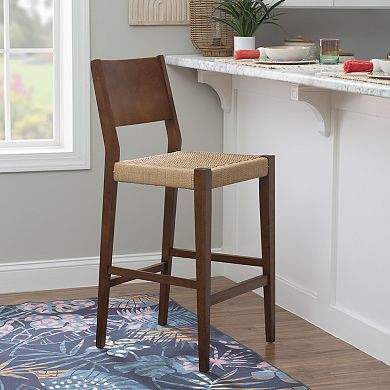 Linon Cadence Barstools 2-Piece Set