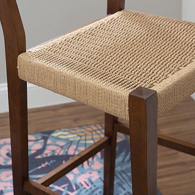 Linon Cadence Barstools 2-Piece Set