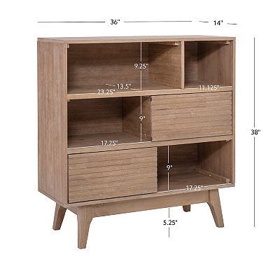 Linon Ripples Bookcase