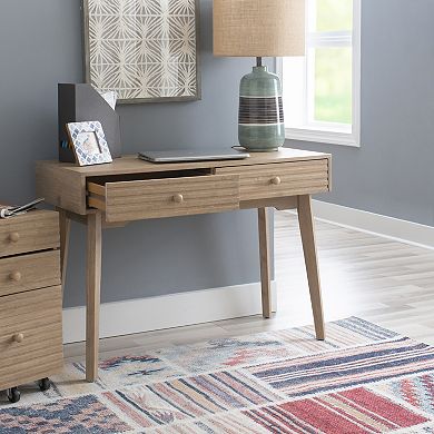 Linon Ripples Two Drawer Desk