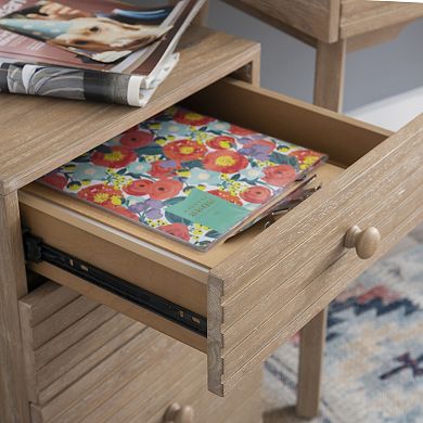 Linon Ripples Three Drawer File Cabinet