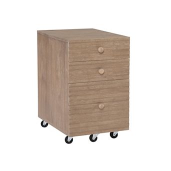 Linon Ripples Three Drawer File Cabinet