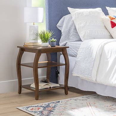 Linon Prismatic Side Table