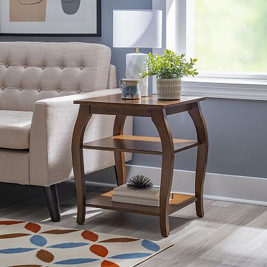 Linon Prismatic Side Table
