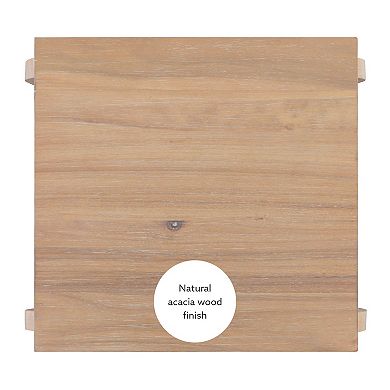 Linon Prismatic Side Table