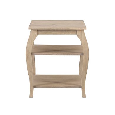 Linon Prismatic Side Table