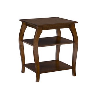 Linon Prismatic Side Table