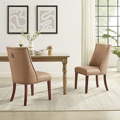 Linon Adler Dining Chairs 2-Piece Set