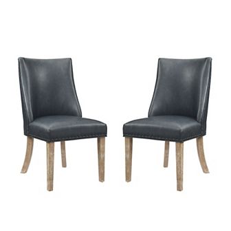 Linon Adler Dining Chairs 2 pc Set