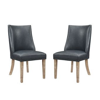 Linon Adler Dining Chairs 2 pc Set