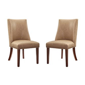 Linon Adler Dining Chairs 2 pc Set