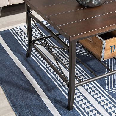 Linon Verson Metal Occasional Table 3-Piece Set