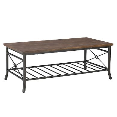 Linon Verson Metal Occasional Table 3-Piece Set