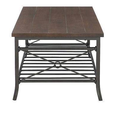 Linon Verson Metal Occasional Table 3-Piece Set