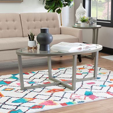 Linon Barnett Coffee And End Table 3-Piece Set