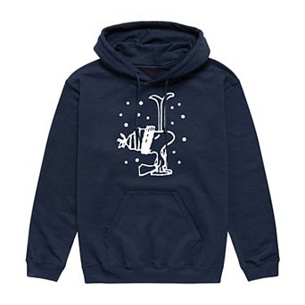 Men's Peanuts Woodstock Snowfall Graphic Hoodie