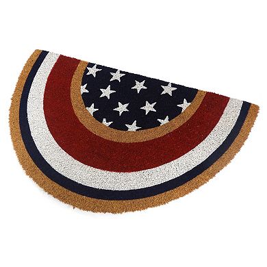 Celebrate Together Americana Bunting Slice Coir Doormat
