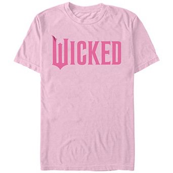 Men's Wicked Pink Logo Color Comfort Graphic Tee