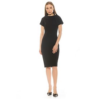 Women's ALEXIA ADMOR Wrene Short Sleeve Sheath Dress