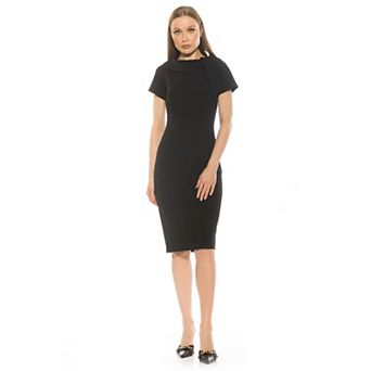 Women's ALEXIA ADMOR Wrene Short Sleeve Sheath Dress