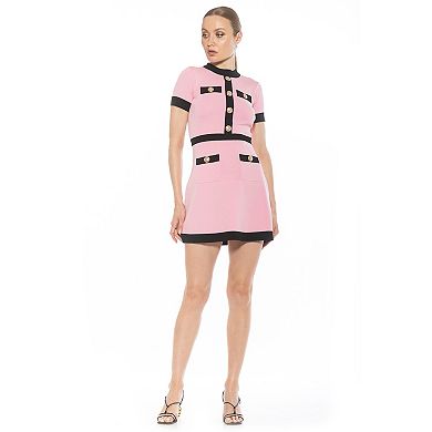 Women's ALEXIA ADMOR Beatrix Short Sleeve Fit & Flare Dress