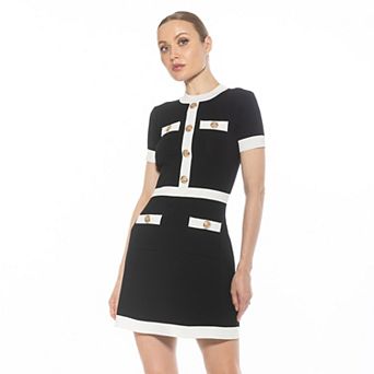 Women's ALEXIA ADMOR Beatrix Short Sleeve Fit & Flare Dress