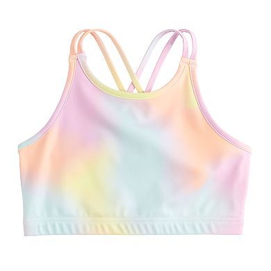 Girls 7-20 Tek Gear® Cross Back Sports Bra in Regular & Plus Size
