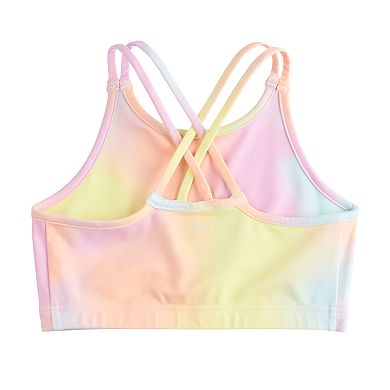 Girls 7-20 Tek Gear® Cross Back Sports Bra in Regular & Plus Size