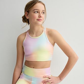 Girls 7-20 Tek Gear® Cross Back Sports Bra in Regular & Plus Size